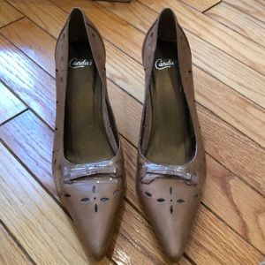NWOB Candies leather pumps size 8